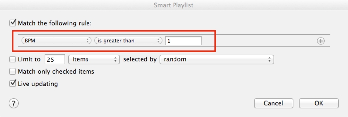 Smart Playlist-Step3