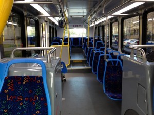 bus interior