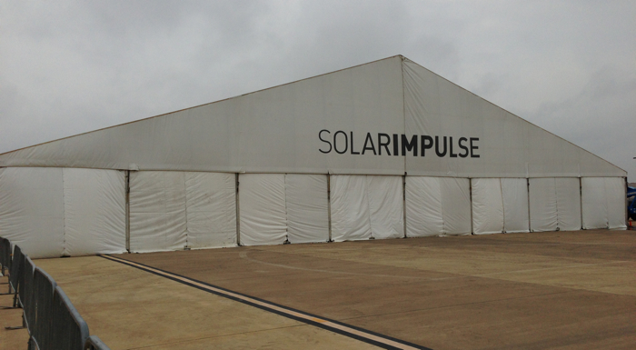 Tent hangar