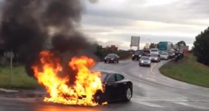 The Only Tesla Model S Fire EVER