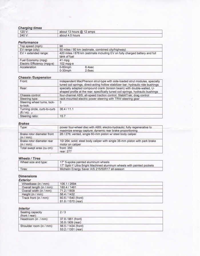 2016 Volt Specs-Page 2