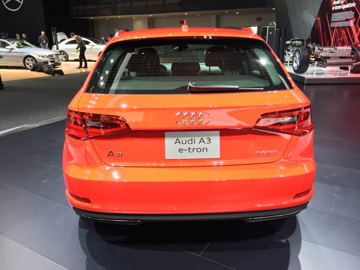 Audi A3 e-tron Rear