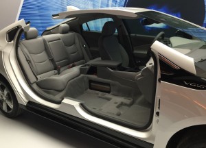 Cutaway Volt Back Seat From Front