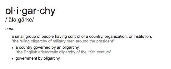 Oligarchy