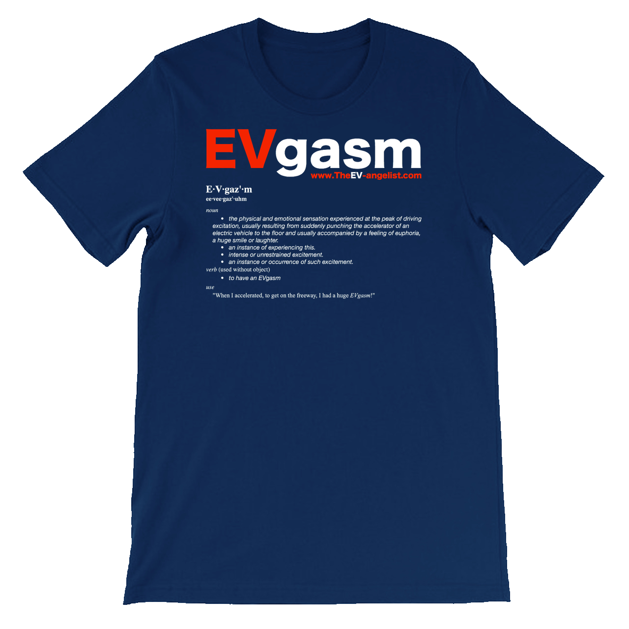 EVgasm definition